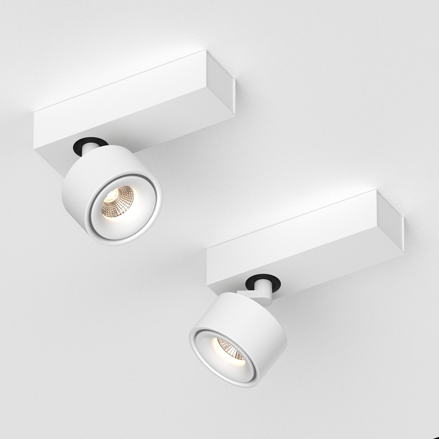 Накладной поворотный светодиодный светильник Ledron SAGITONY E S75 White 4000K (11166)