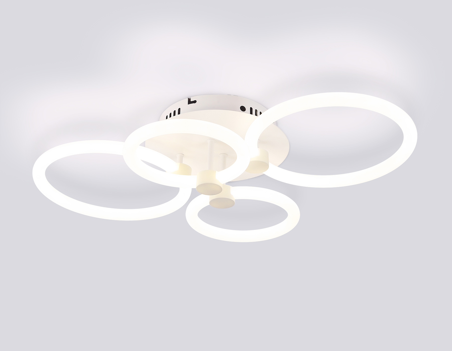 Потолочный светодиодный светильник с пультом FA3811/2+2 WH белый 3000K-6400K 82W 620*420*130 (ПДУ ИК)