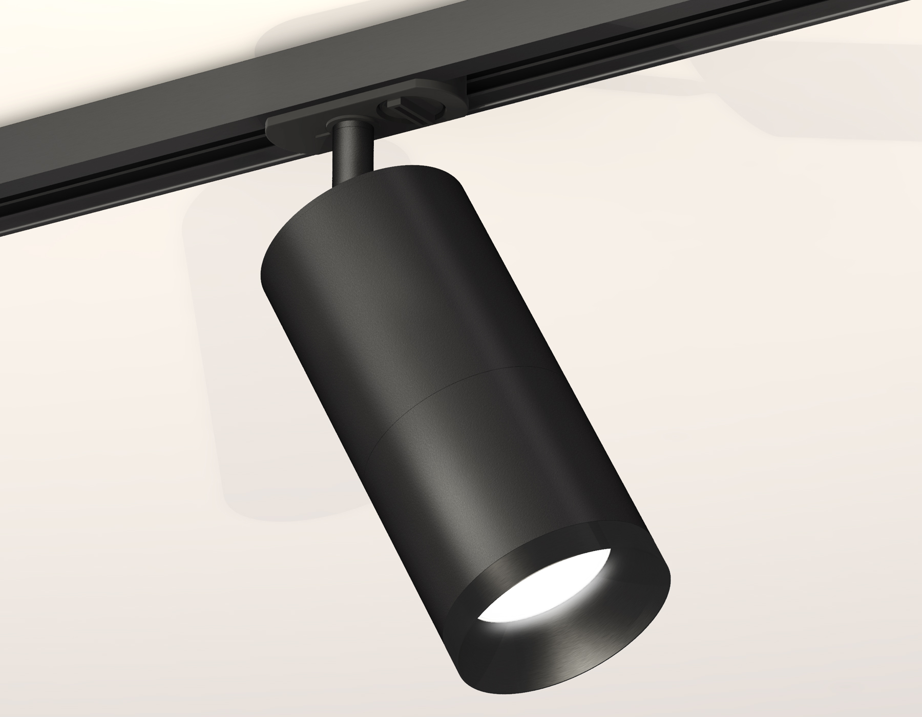 Комплект трекового светильника XT7402100 SBK/PBK черный песок/черный полированный MR16 GU5.3 (A2537, C7422, A2011, C7402, N7031)