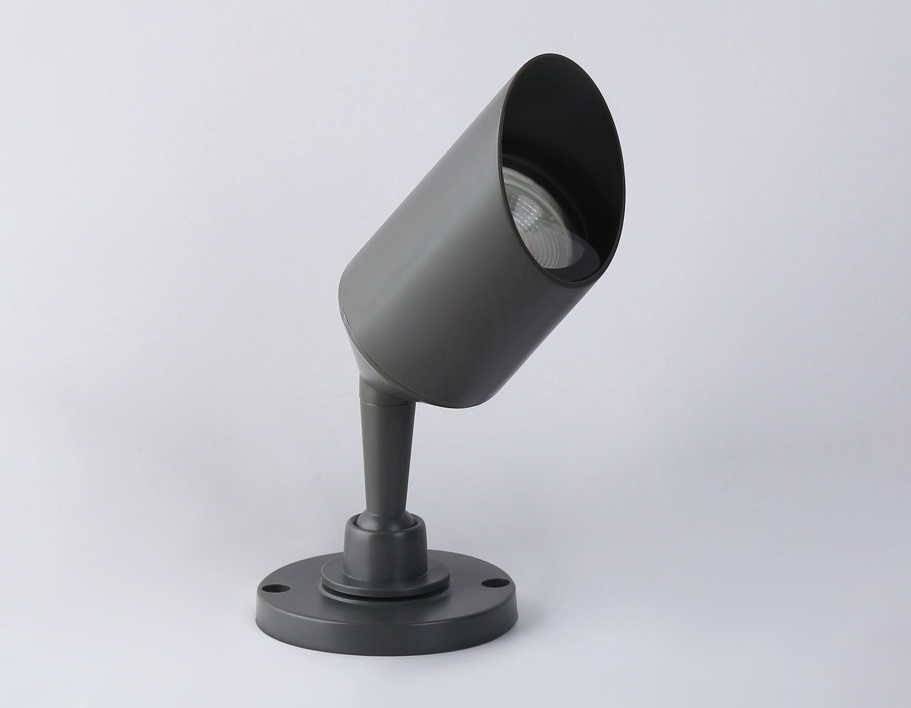 Уличный настенный поворотный архитектурный светильник ST3891 GR серый IP65 GU10 max 35W D60*198