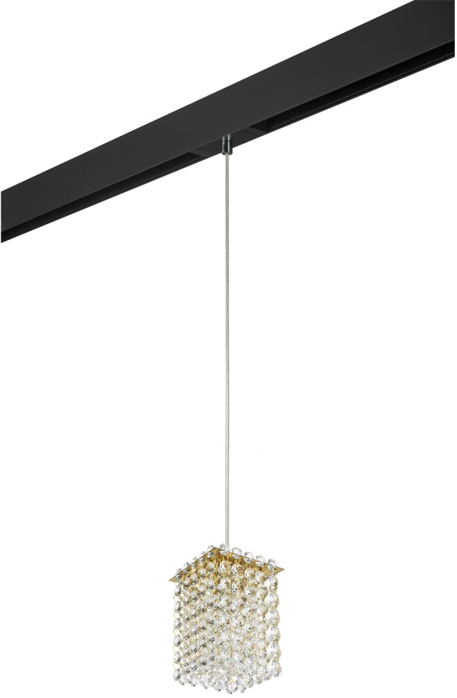 Трековый светильник однофазный 220V Lightstar Cristallo PRO795412 (pro795412)