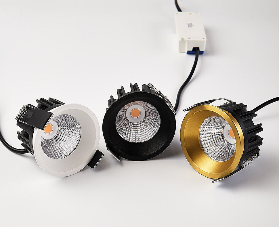 IT08-8035 gold 3000K светильник встраиваемый