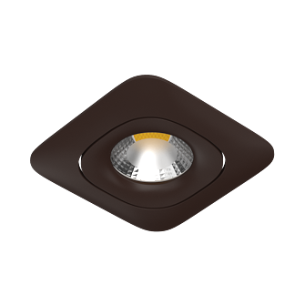 Встраиваемый поворотный светильник под сменную лампу Ledron AO1501007 Brown (2426)