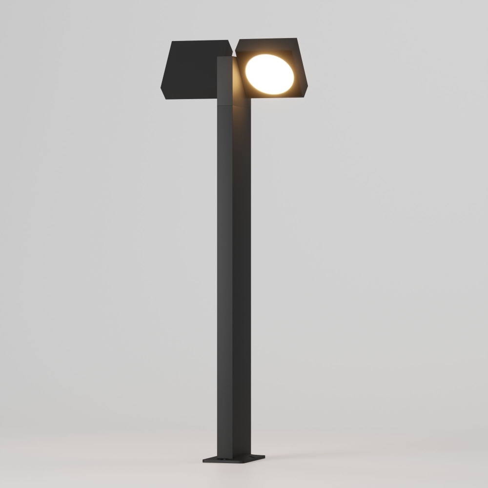 Наземный уличный светильник Elektrostandard Twin 35170F с поворотными плафонами (electrostandart_a064383)