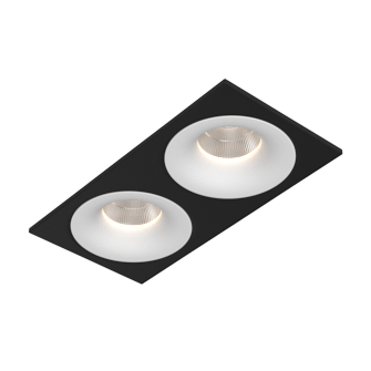 Встраиваемый светодиодный светильник Ledron LOFT SQ2 Black-White (2060)