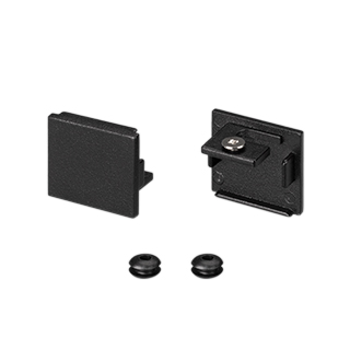 Заглушка SL-LINE-2522 BLACK глухая (Arlight, Металл) 033040