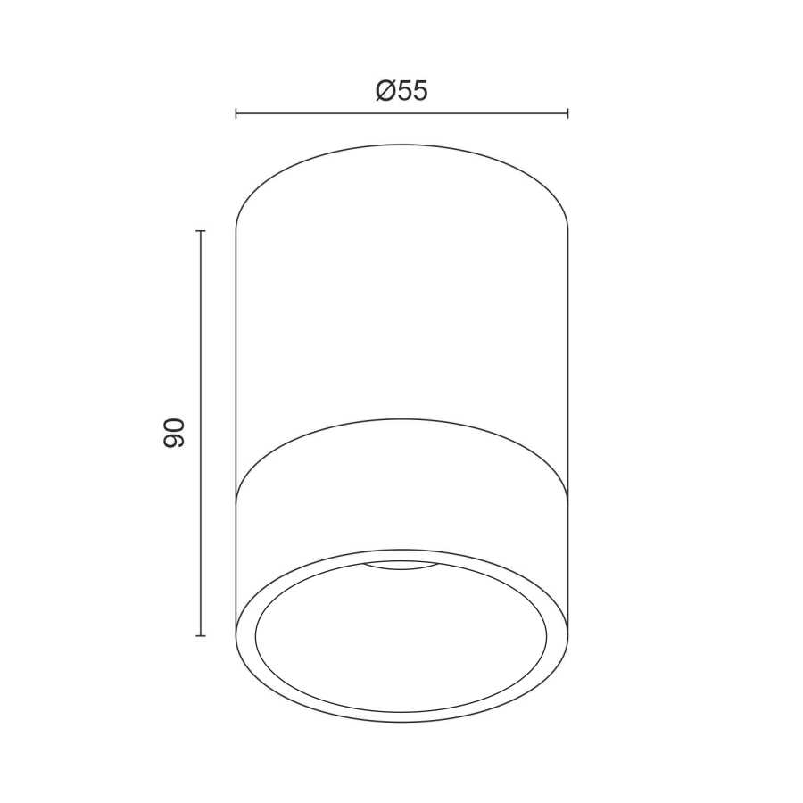 Накладной светодиодный светильник Ledron SLC780214W White (2709)