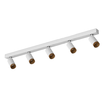 Накладной светодиодный светильник Ledron SAGITONY E5 S60 Wooden White (10178)