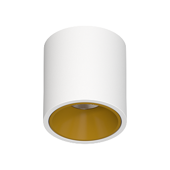 Накладной светодиодный светильник Ledron RINBOK TRIAC White-Gold (2624)