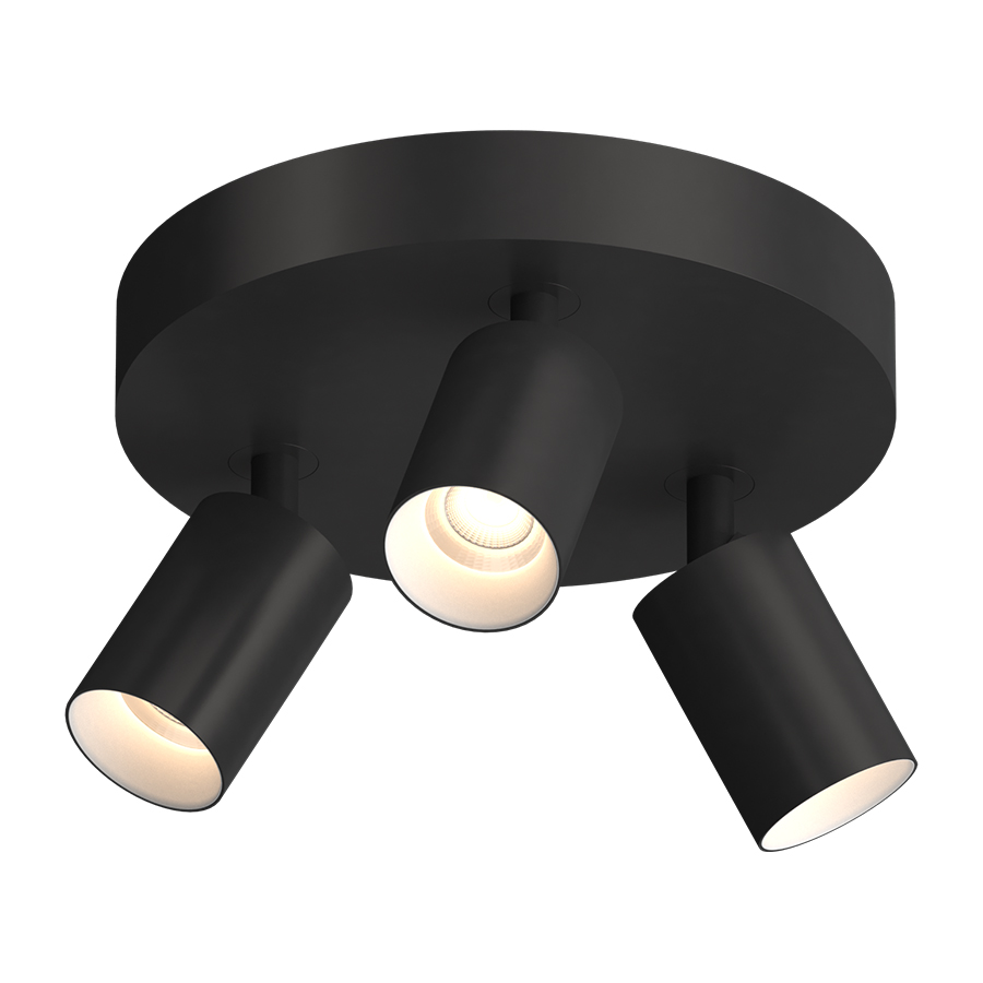 Накладной поворотный светодиодный светильник Ledron SAGITONY R3 S60 Black-White 4000K (10876)