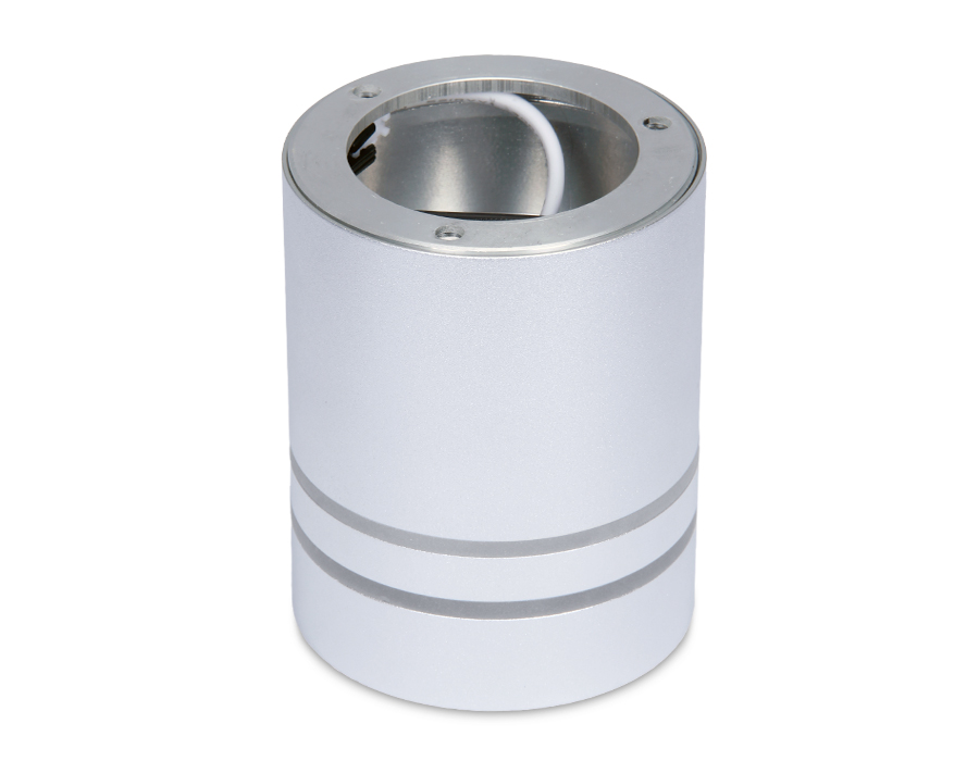 Накладной светодиодный точечный светильник TN241 SL/S серебро/песок LED 4200K 12W D80*100