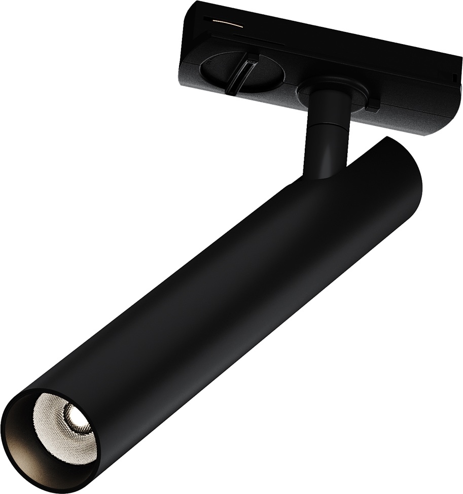 Трековый светильник однофазный Maytoni Focus T TR141-1-6W3K-M-B (tr141-1-6w3k-m-b)