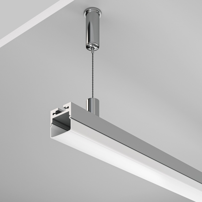 Алюминиевый профиль подвесной -накладной 20x20 Maytoni Led Strip ALM-2020B-S-2M (alm-2020b-s-2m)