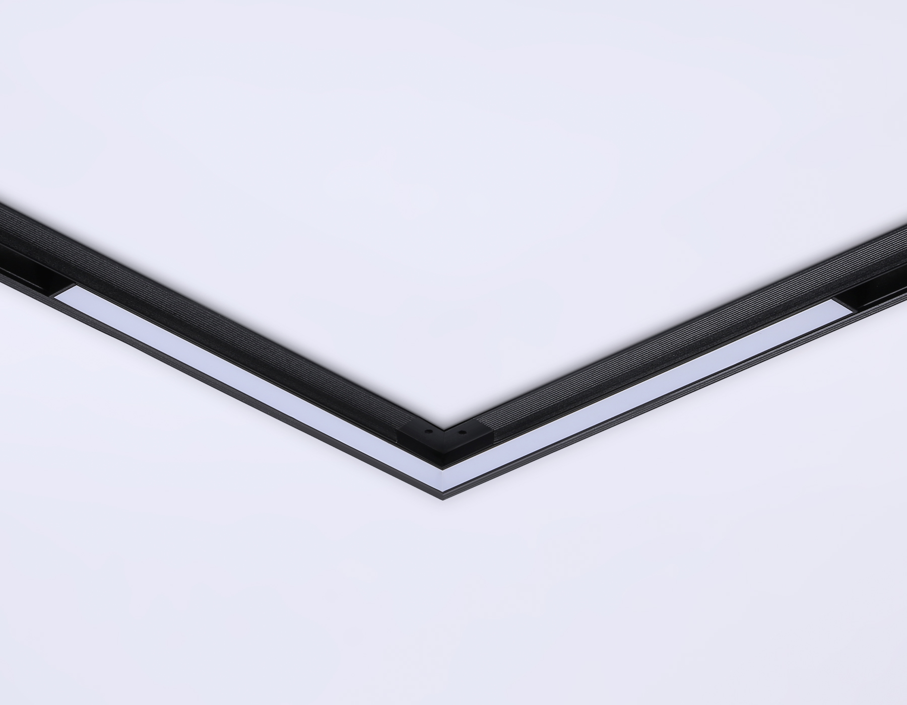 Светильник светодиодный угловой для шинопровода Magnetic GL3982 BK черный IP20 24W 4200K 48V 300*300*45