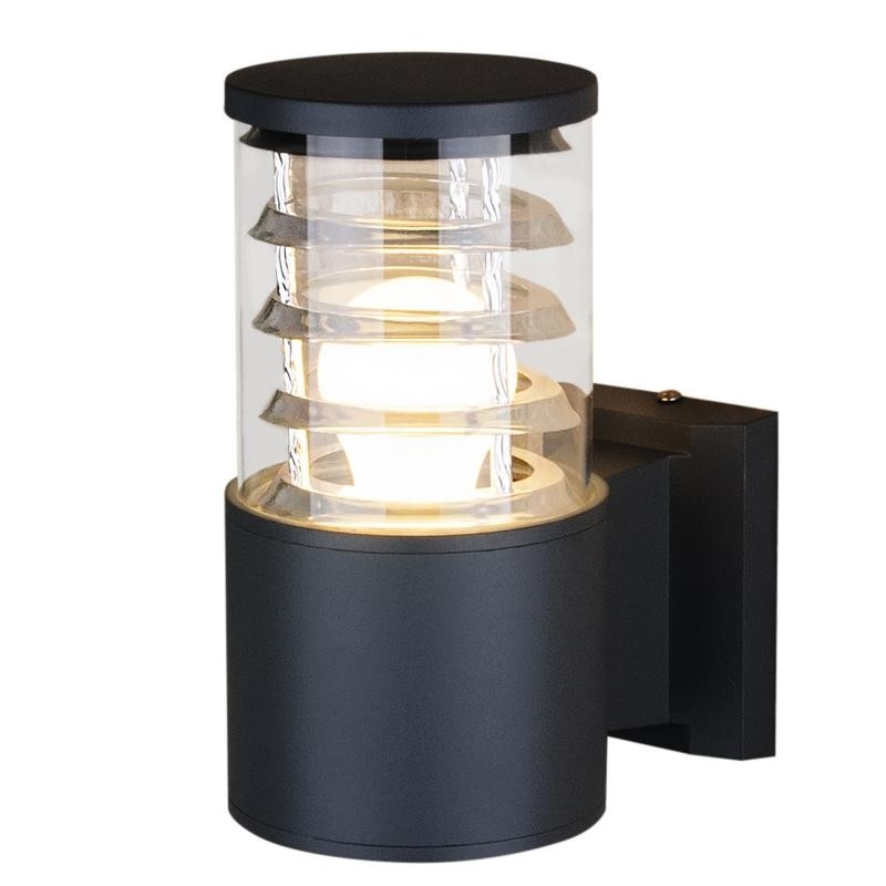 Настенный светильник уличный Techno 1408 черный (electrostandart_a032622)