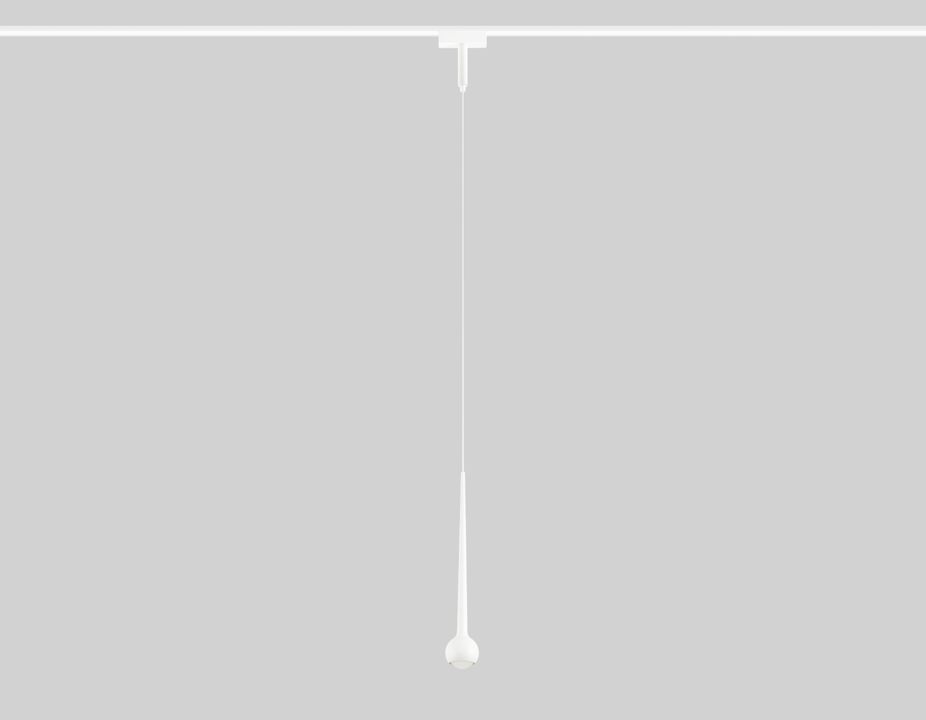 Светильник светодиодный трековый для шинопровода Magnetic Ultra Slim GV1642 WH белый IP20 9W 4200K 48V D75*1500