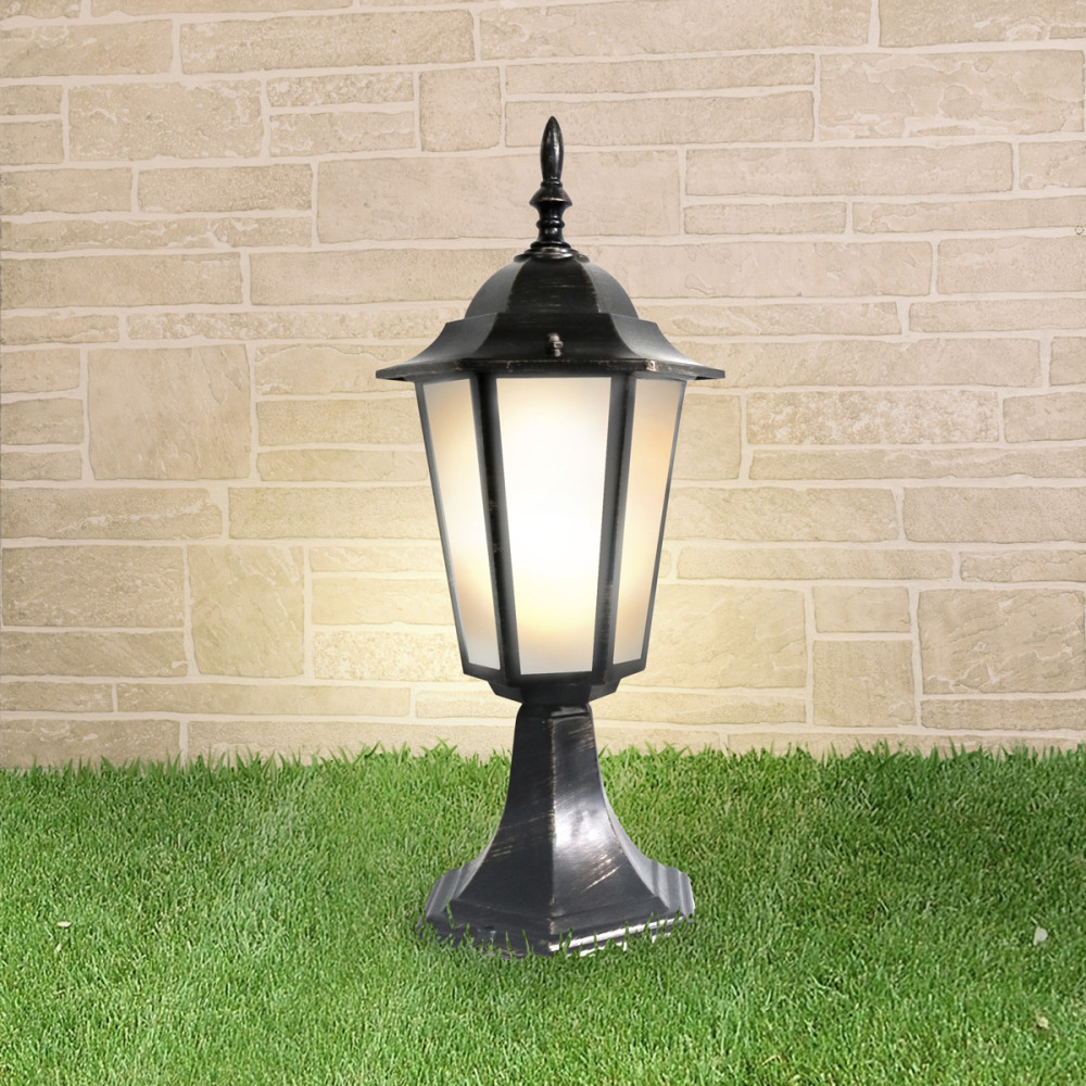 Наземный фонарь 1004S черное золото Elektrostandard Claro GL (electrostandart_a035743)