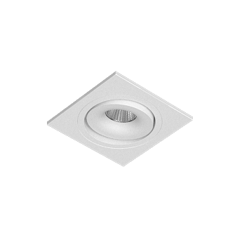 Встраиваемый поворотный светодиодный светильник Ledron MJ1006 SQ White (2146)