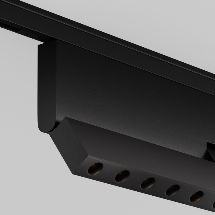 Трековый светильник магнитный 12W 24V Maytoni Points Rot TR194-1-12W3K-M-B (tr194-1-12w3k-m-b)