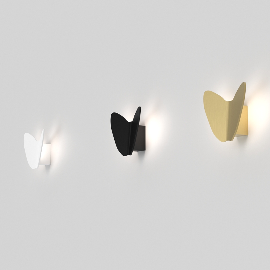 Настенный светодиодный светильник WINGS White (10093)