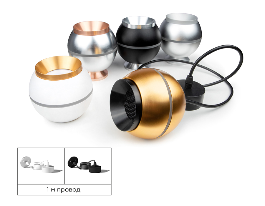 Насадка передняя для корпуса светильника с диаметром отверстия D70mm N7034 PYG золото желтое полированное D70*H27mm Out10mm MR16