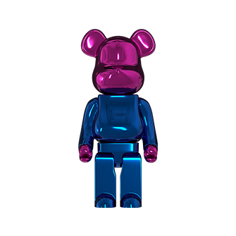 Статуэтка BEAR Mini Pink-Blue (10463)