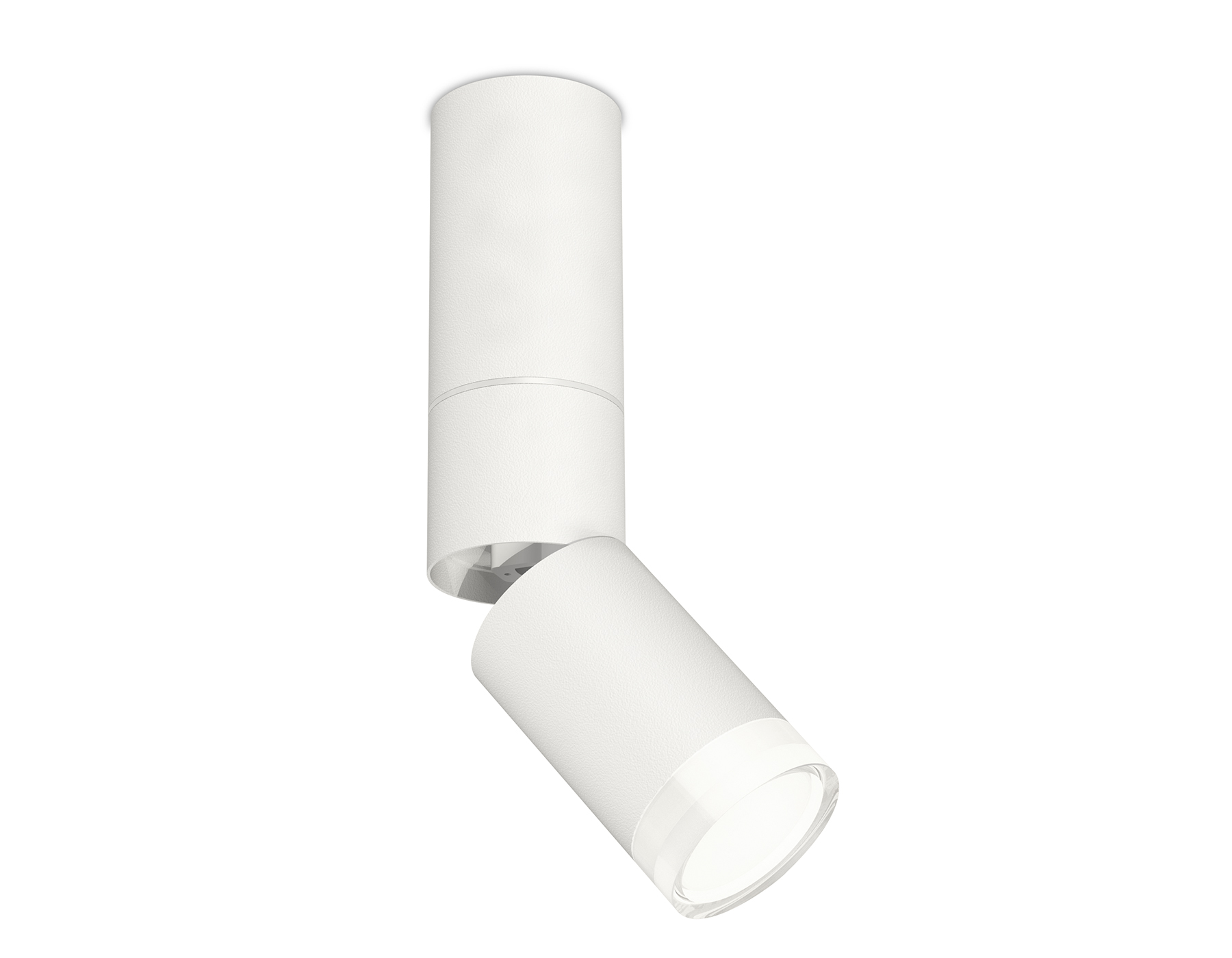 Комплект накладного поворотного светильника с акрилом XM6312105 SWH/FR/CL белый песок/белый матовый/прозрачный MR16 GU5.3