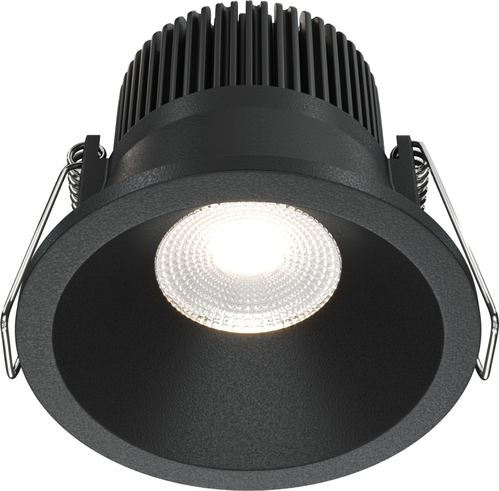 Встраиваемый светильник Zoom 4000K 1x6Вт 60 IP 65 LED Maytoni Technical DL034-01-06W4K-B (dl034-01-06w4k-b)