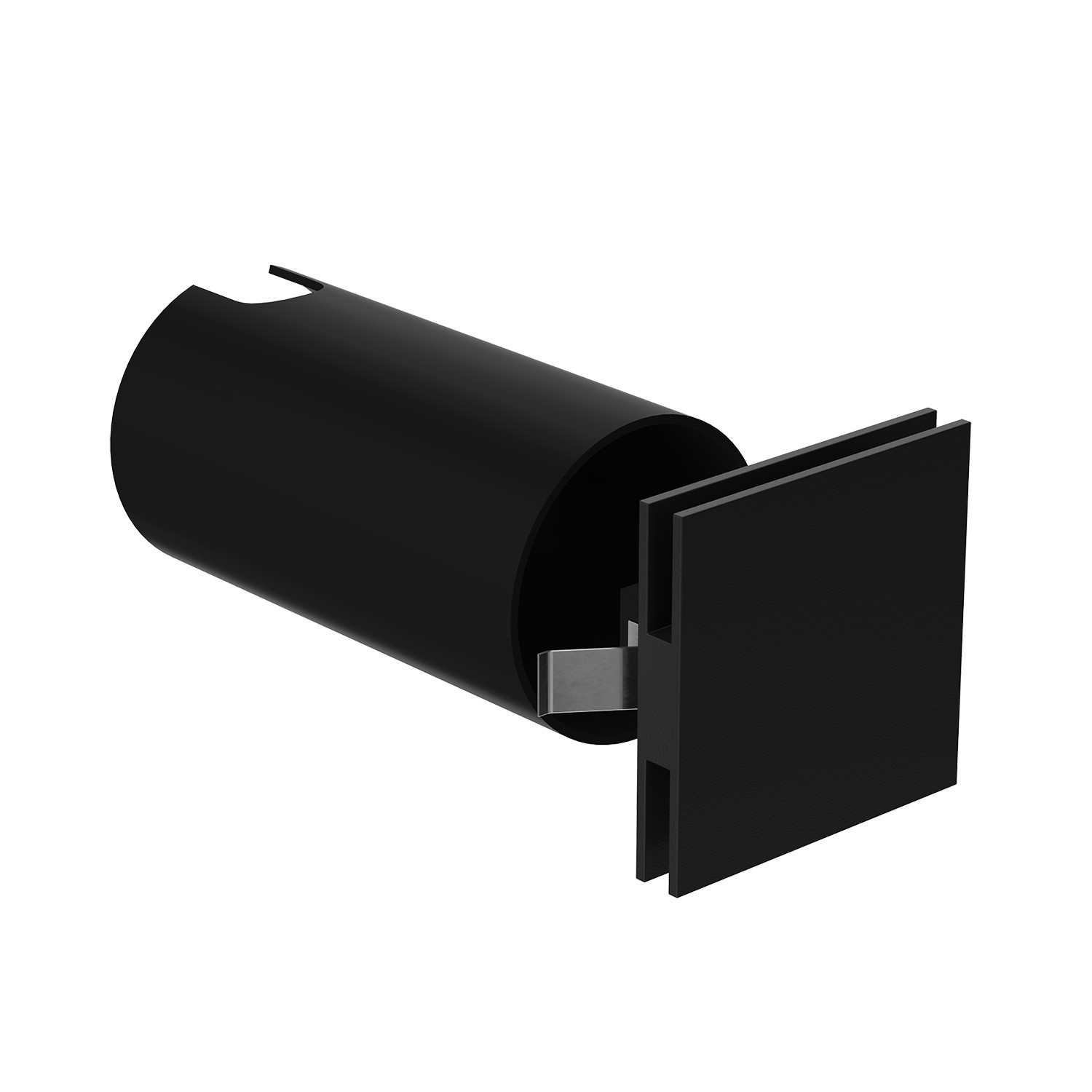 Встраиваемый светодиодный светильник для стен и ступеней Ledron ODL043 Black (3737)