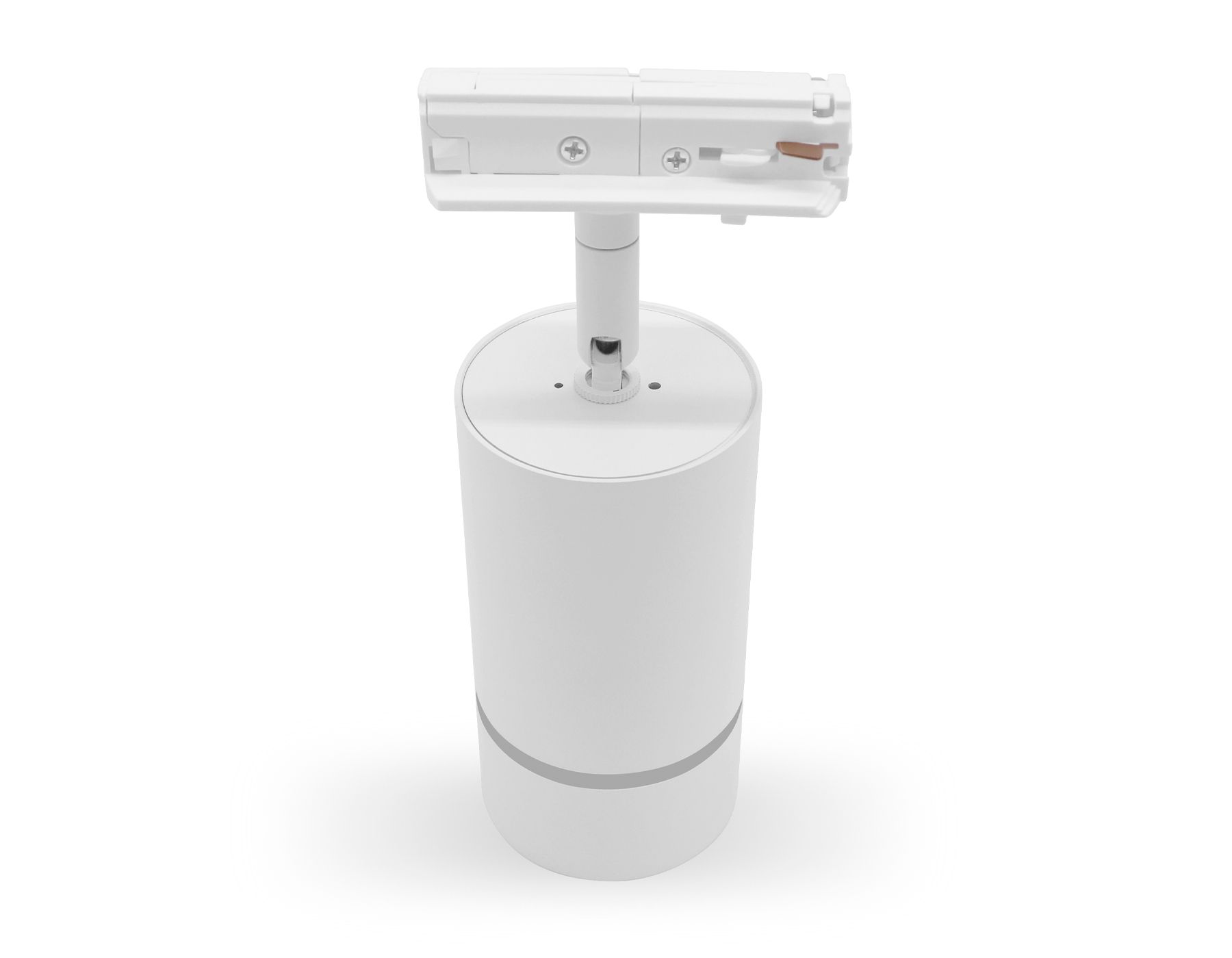 Трековый однофазный светильник GU10 GL5212 SWH белый песок GU10 max 12W