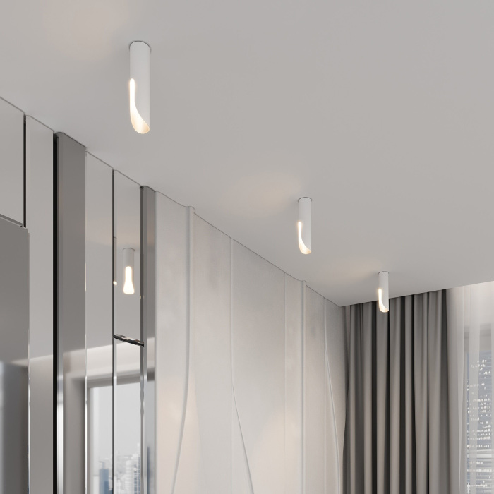 Светильник потолочный светодиодный Elektrostandard Apex 25113LED 7W 3000K белый (a068289)