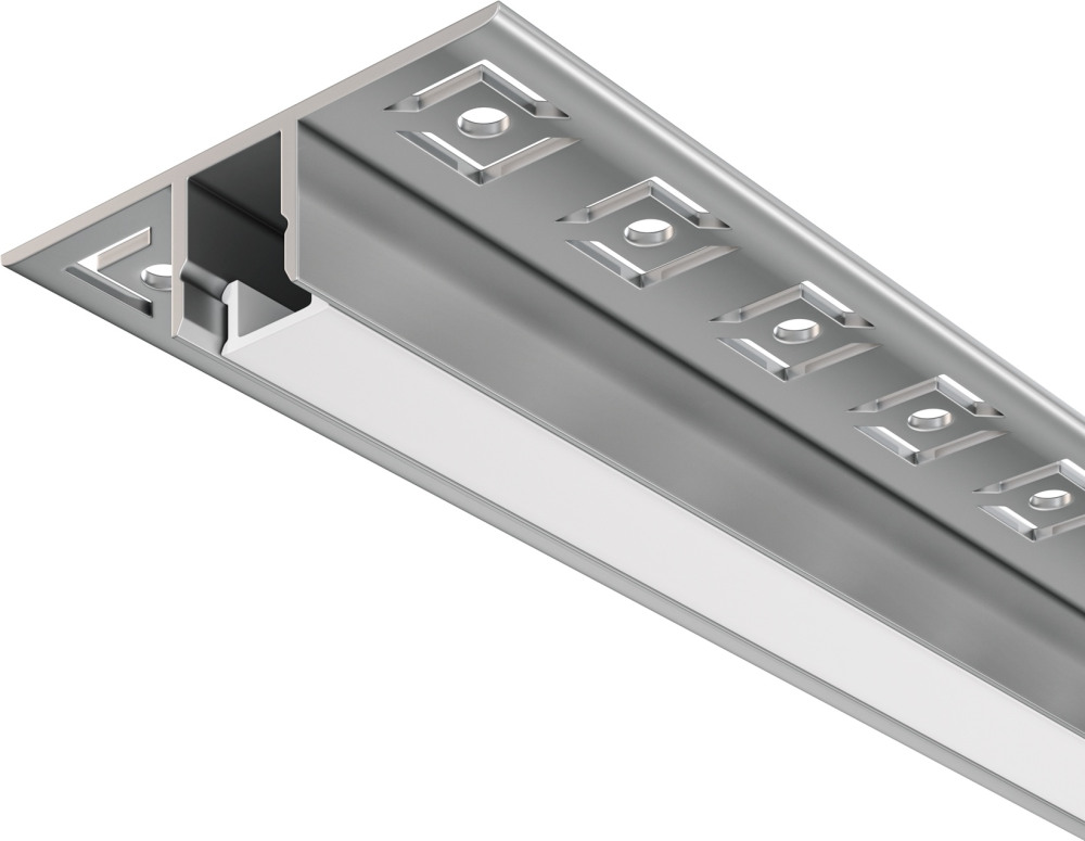 Алюминиевый профиль скрытого монтажа 53x13 Maytoni Led Strip ALM-5313B-S-2M (alm-5313b-s-2m)