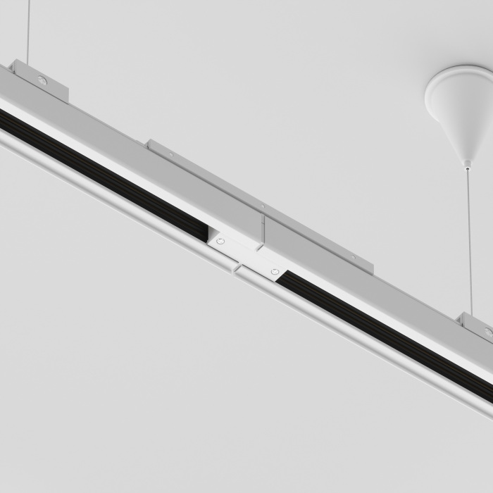 Коннектор прямой внутренний Trinity белый трехфазный Maytoni Technical TRA005CI-31W (tra005ci_31w)