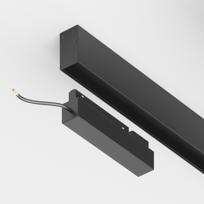 Блок питания встраиваемый Gravity 48В 100Вт черный магнитный Maytoni Technical TRX010DR2-100B