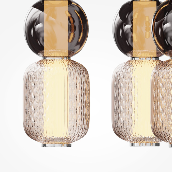 Потолочный светильник Maytoni Drop MOD273CL-L60CH3K (mod273cl-l60ch3k)