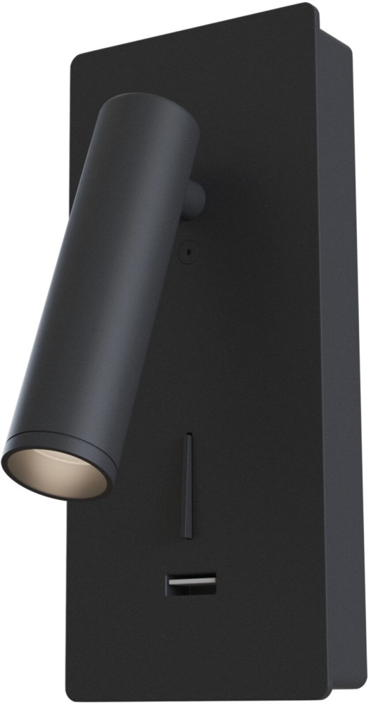 Настенный светильник бра Mirax 3000К 3Вт IP 20 LED Maytoni Technical C041WL-L3B3K (c041wl-l3b3k)