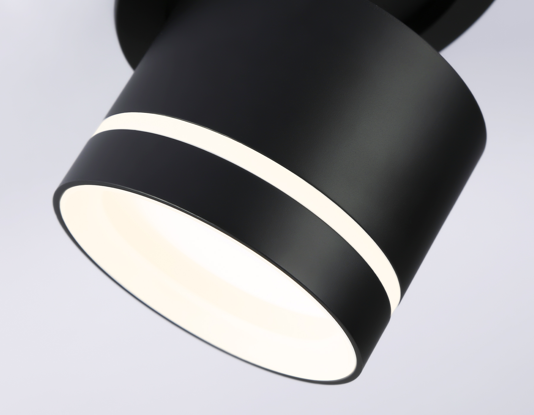 Встраиваемый поворотный точечный светильник TA1432 SBK/FR черный песок/белый матовый GX53 D85*95