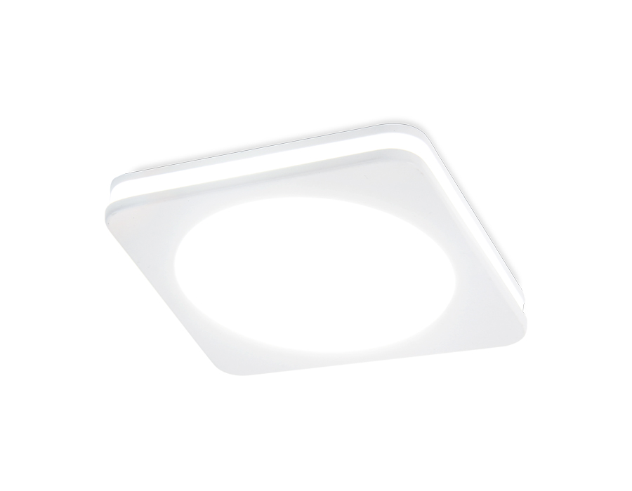 Встраиваемый светодиодный точечный светильник TN141 WH белый LED 4200K 7W 85*85*30