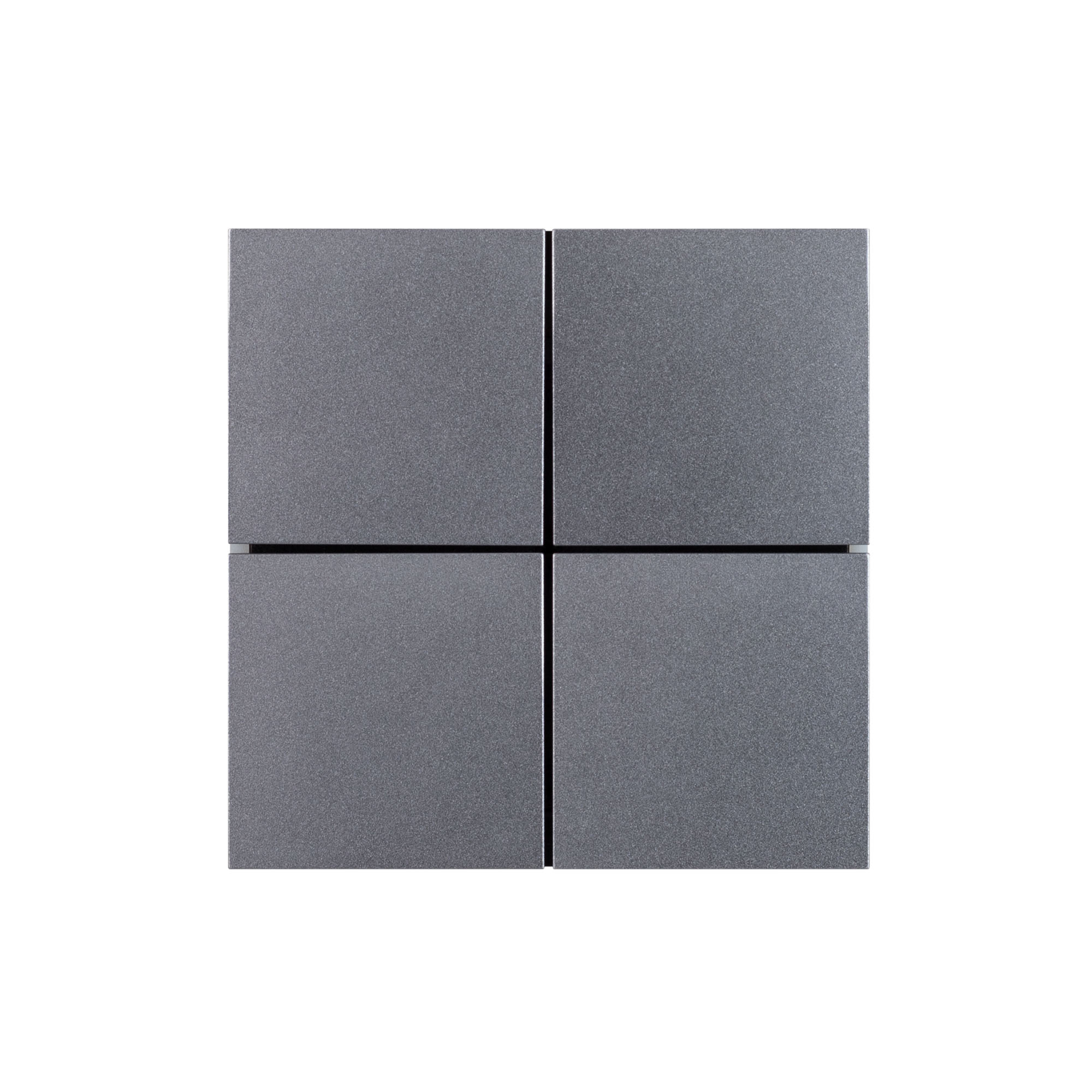 INTELLIGENT ARLIGHT Кнопочная панель KNX-304-23-IN Grey (BUS, Frameless) (IARL, IP20 Металл, 2 года) 038366