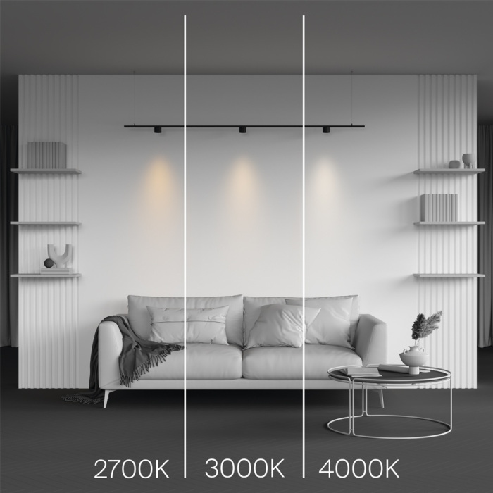 Трековый светильник магнитный 5W 24V Maytoni Alfa S TR188-1-5W3K-M-B (tr188-1-5w3k-m-b)
