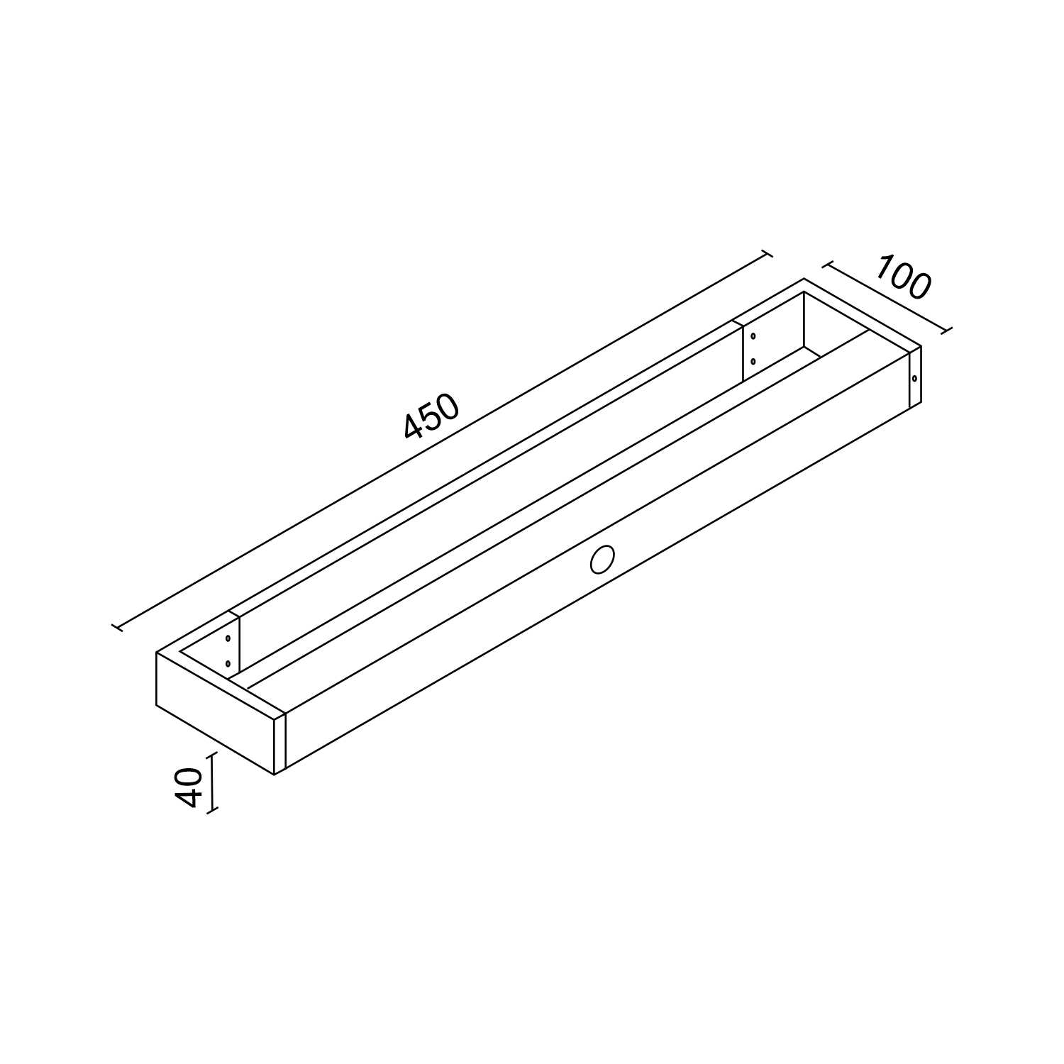 Настенный светодиодный светильник Ledron GW-106845 White (2925)