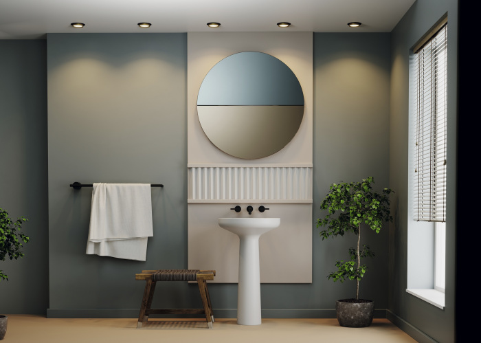 Встраиваемый светильник Hoop GX53 1x15Вт Maytoni Technical DL086-GX53-RD-BG (dl086-gx53-rd-bg)