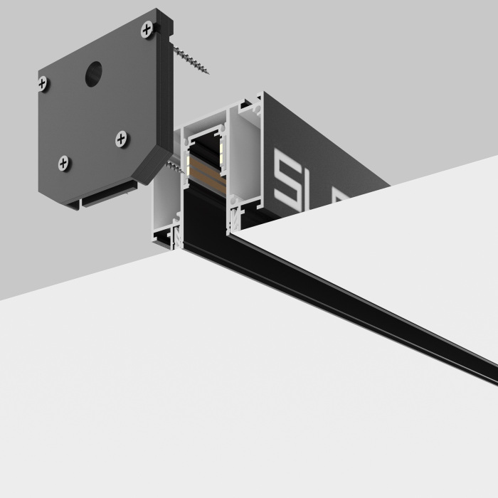 Шинопровод магнитный встраиваемый для натяжного потолка Maytoni Busbar trunkings Exility TRX034D-422B (trx034d-422b)