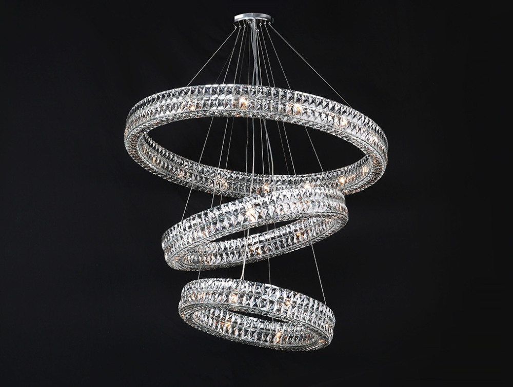 Подвесная люстра хрустальная 1012422S (10124_22_s)