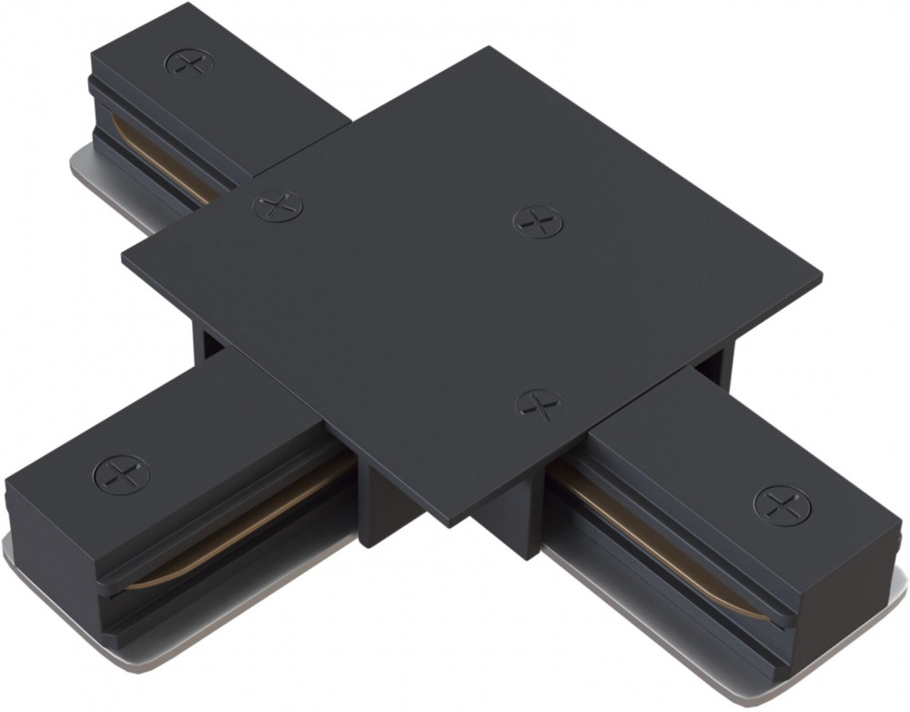 Коннектор Т-образный Unity встраиваемый черный однофазный Maytoni Technical TRA002CT-11B