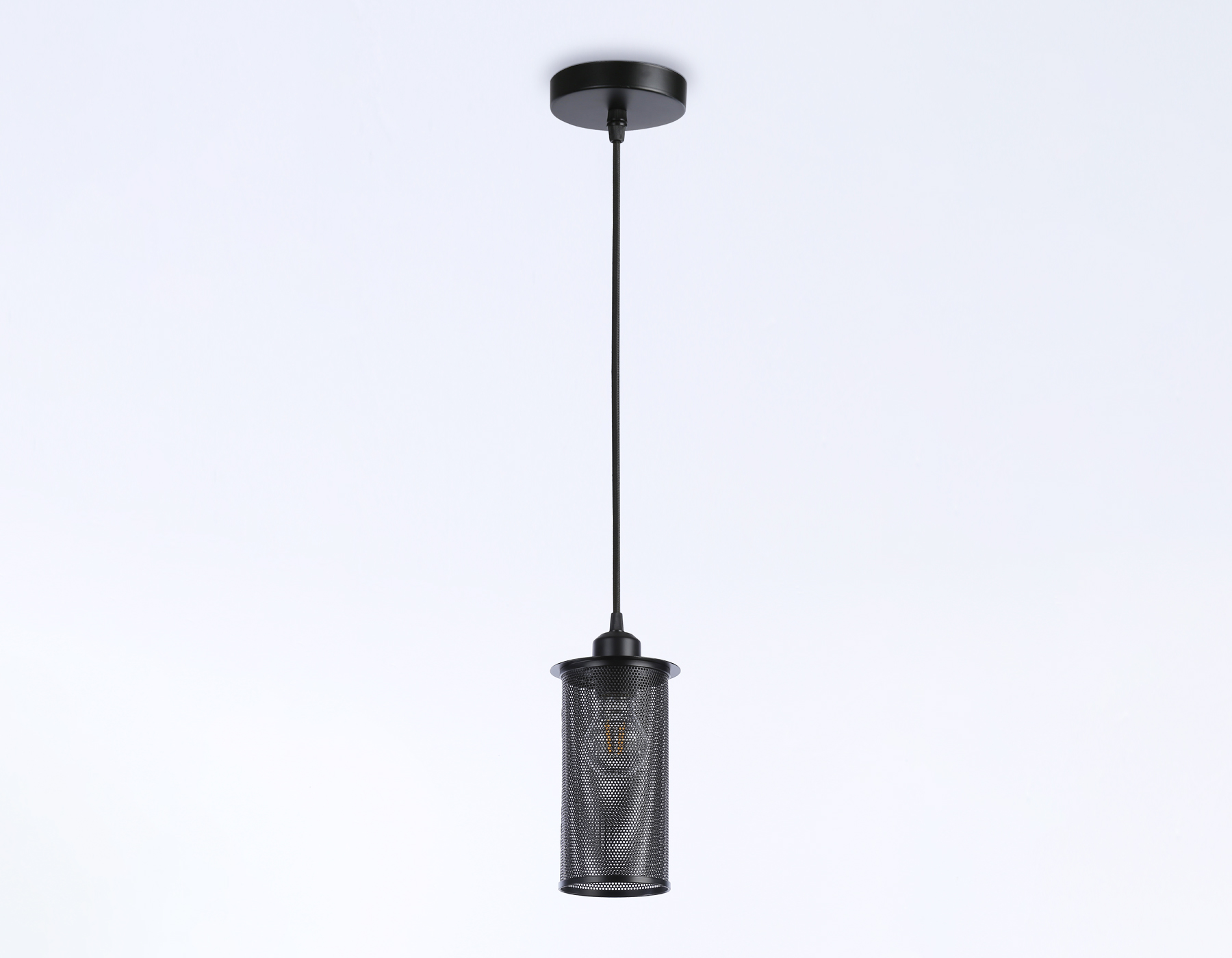 Подвесной светильник в стиле лофт TR8162 BK черный E27 max 40W D102*1055