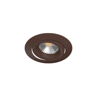 Встраиваемый поворотный светильник под сменную лампу Ledron AO1501005 Brown (2387)