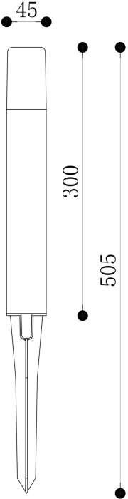 Грунтовый светильник светодиодный Talpa O416FL-L3GR3K1 IP65 (o416fl-l3gr3k1)