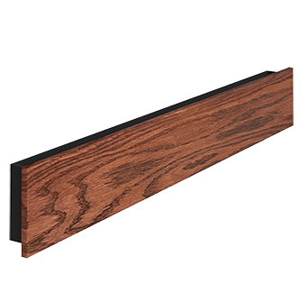 Настенный светодиодный светильник Ledron GW-M066-687 Wooden Black (4528)