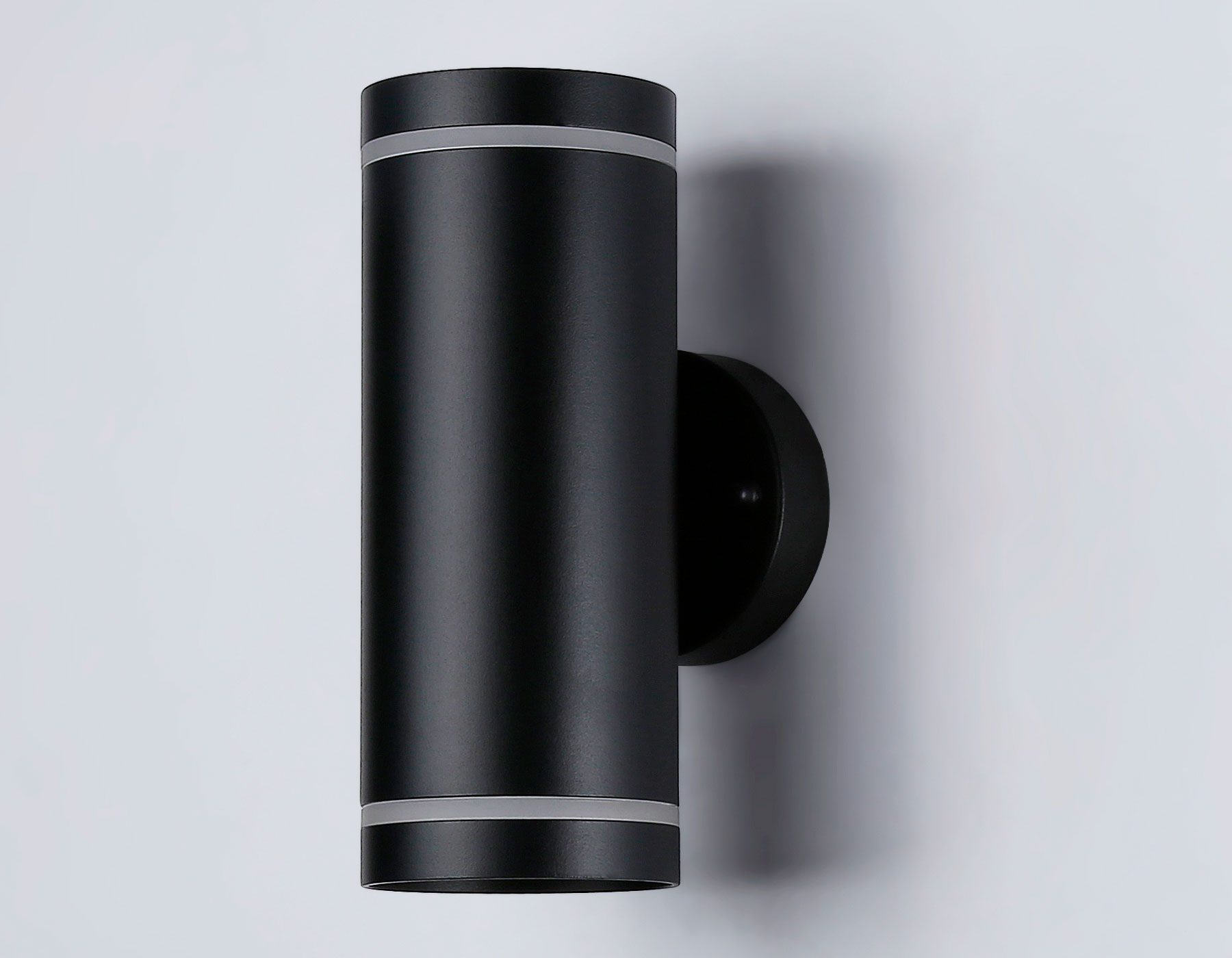 Уличный настенный архитектурный светильник ST3333/2 BK черный IP54 GX53/2 max 15W 210*85*125